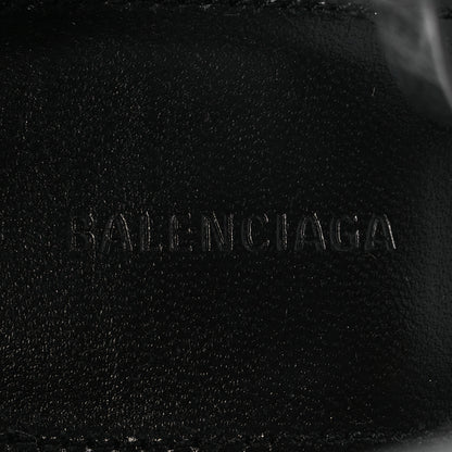 Balenciaga Metallic Agneau Arena Cagole 110mm Sandals 38 Silver 38 Silver 10 of 12