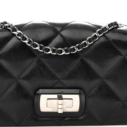 Chanel Patent Quilted Mademoiselle East West Flap Black 8 of 15