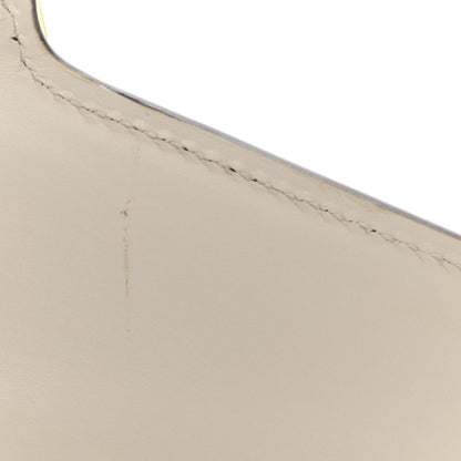 Gucci Calfskin Mini Sylvie Top Handle Bag White 11 of 12