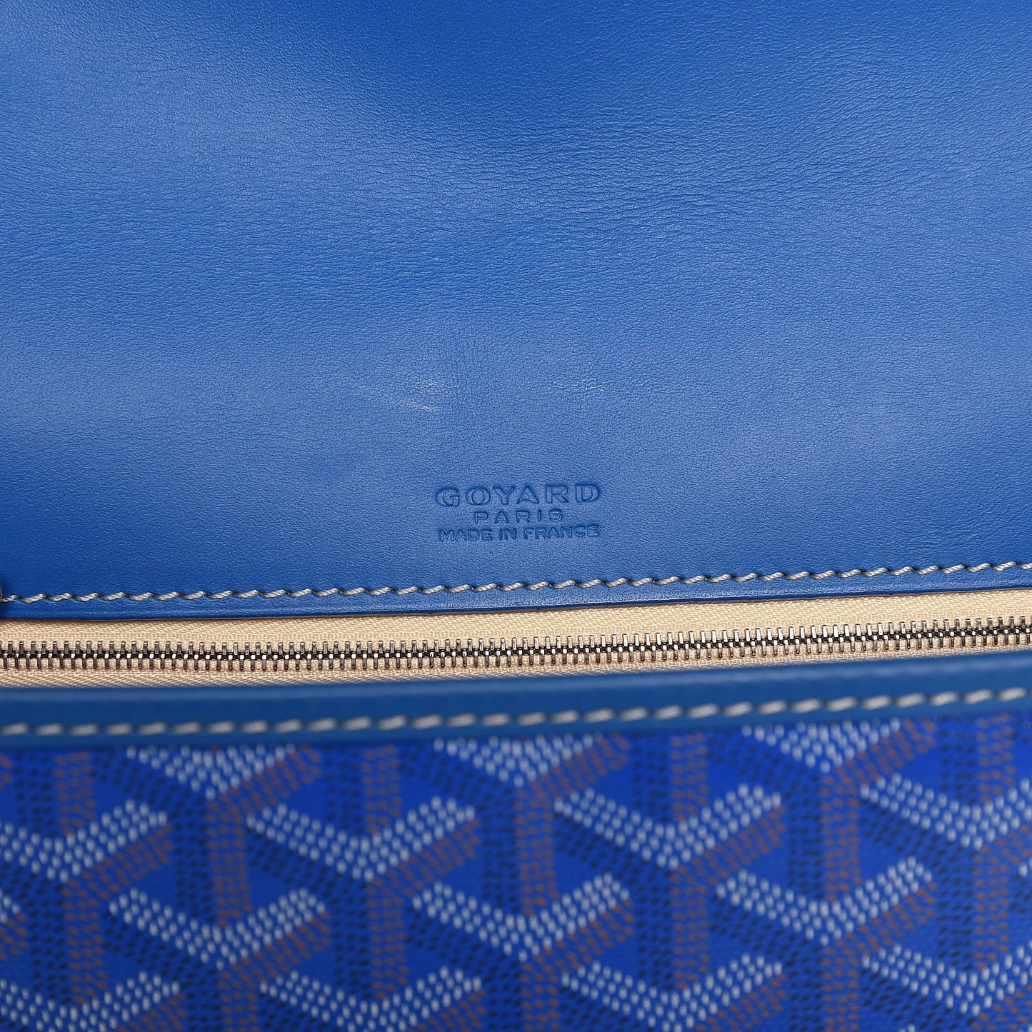 Goyardine Belvedere PM Messenger Bag Sky Blue