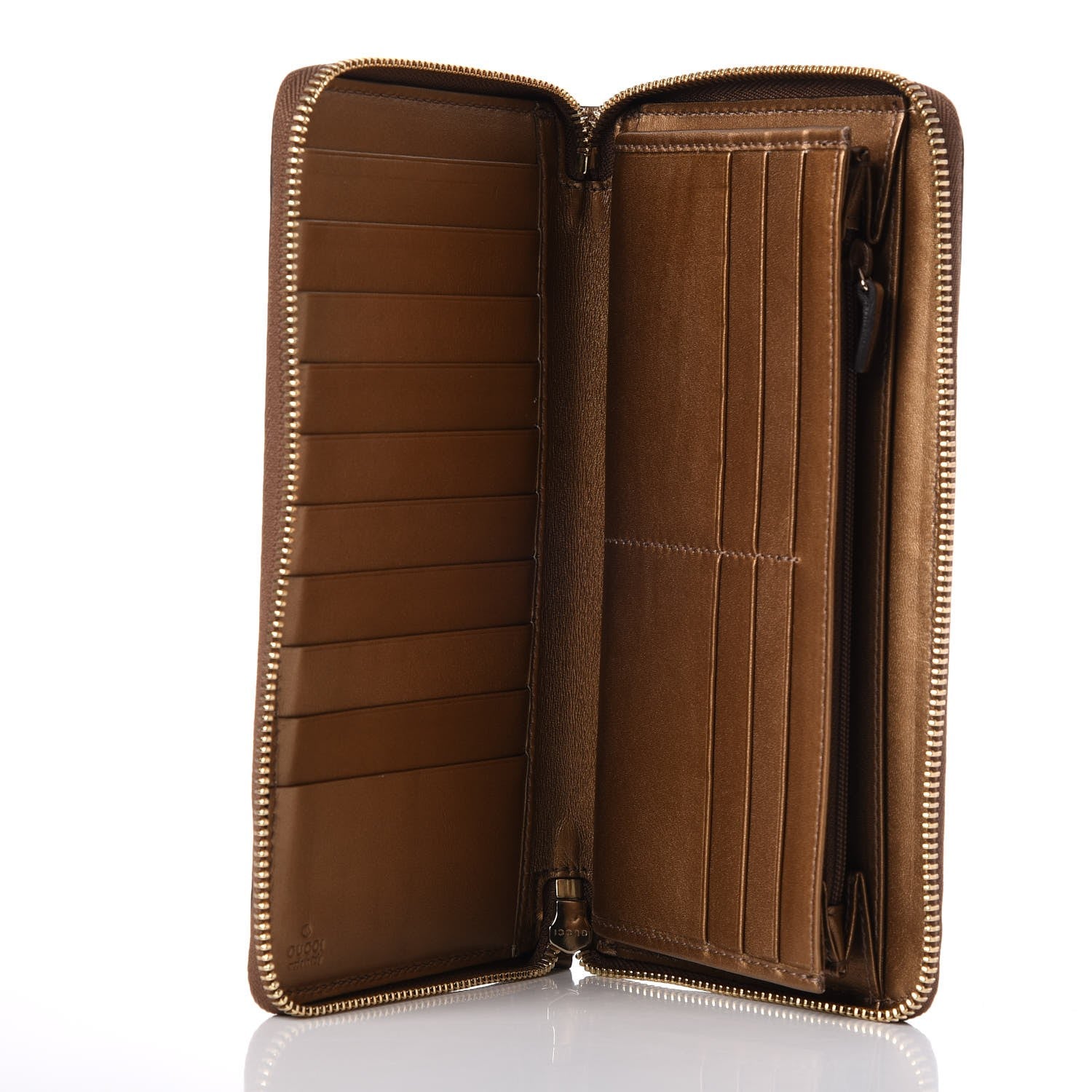 Gucci Shine Microguccissima Zip Around Organizer Wallet Acero 5 of 8