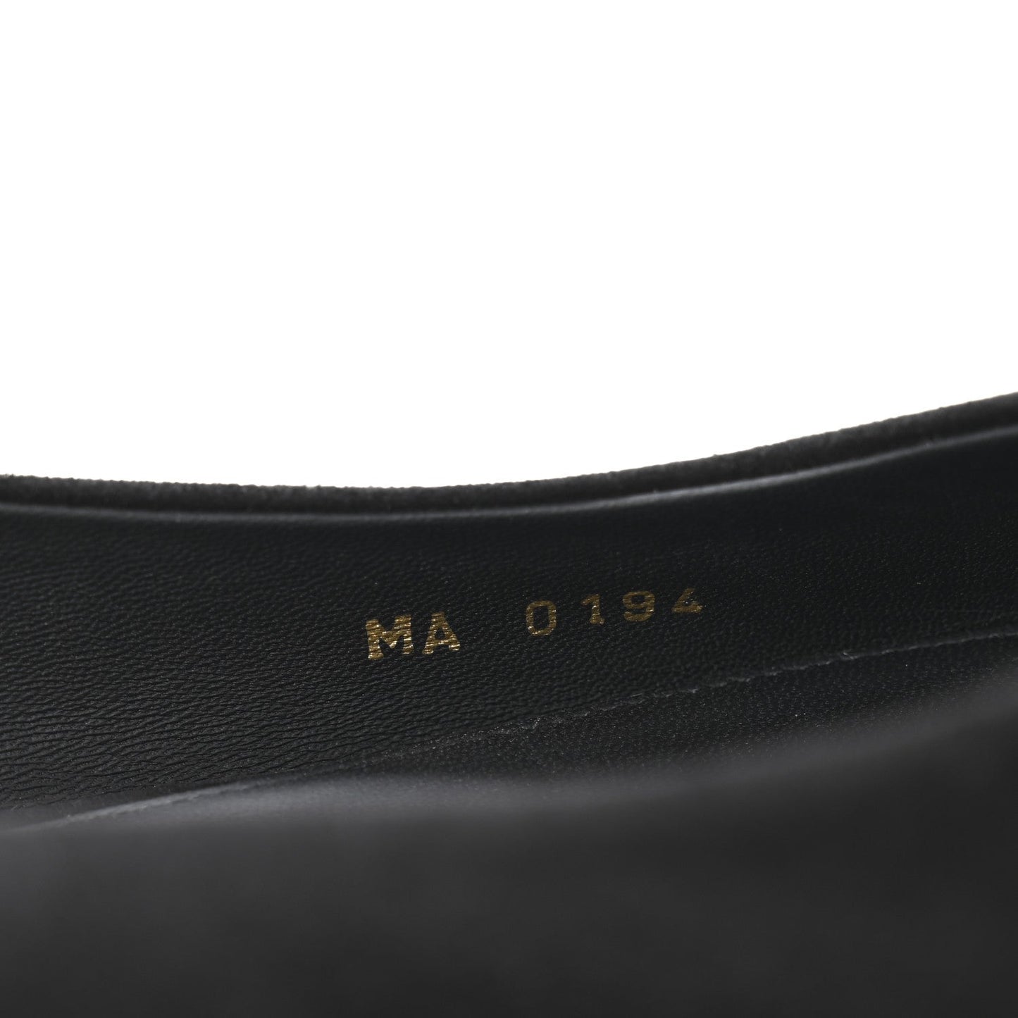 Suede Embellished Ballet Flats 39.5 Black