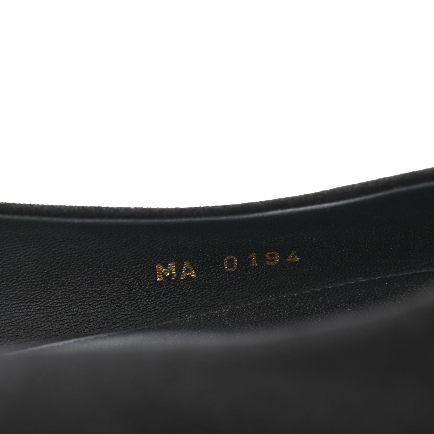 Louis Vuitton Suede Embellished Ballet Flats 39.5 Black 9 of 9