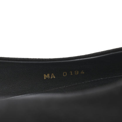 Louis Vuitton Suede Embellished Ballet Flats 39.5 Black 9 of 9