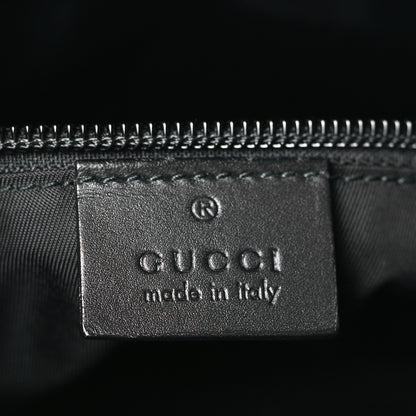 Gucci GG Supreme Monogram Web Messenger Bag Black 6 of 9