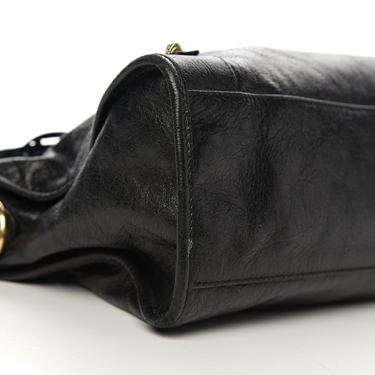 Agneau Giant 12 Gold Hardware City Black