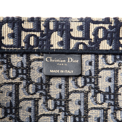 Christian Dior Oblique Book Tote Blue Multicolor 8 of 10
