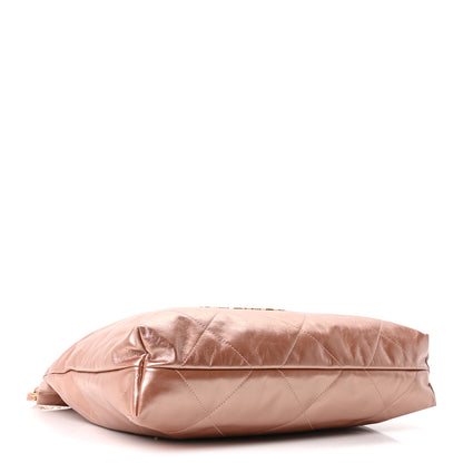 Chanel Metallic Calfskin Quilted Chanel 22 Copper 4 of 10