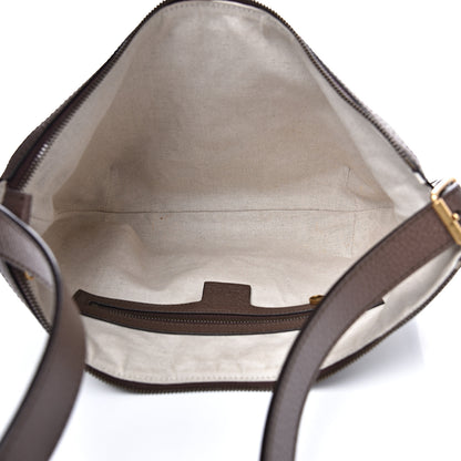 Gucci GG Supreme Monogram Web Small Ophidia Half Moon Hobo Brown 4 of 11
