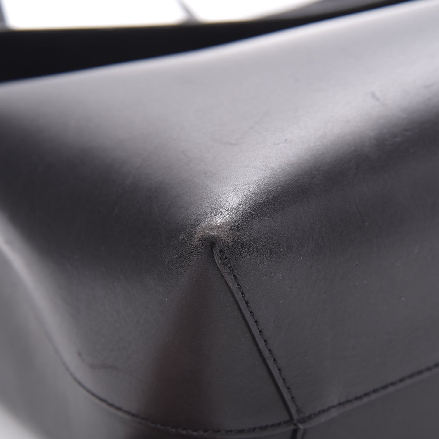 Calfskin Lady Bag Black Flamma