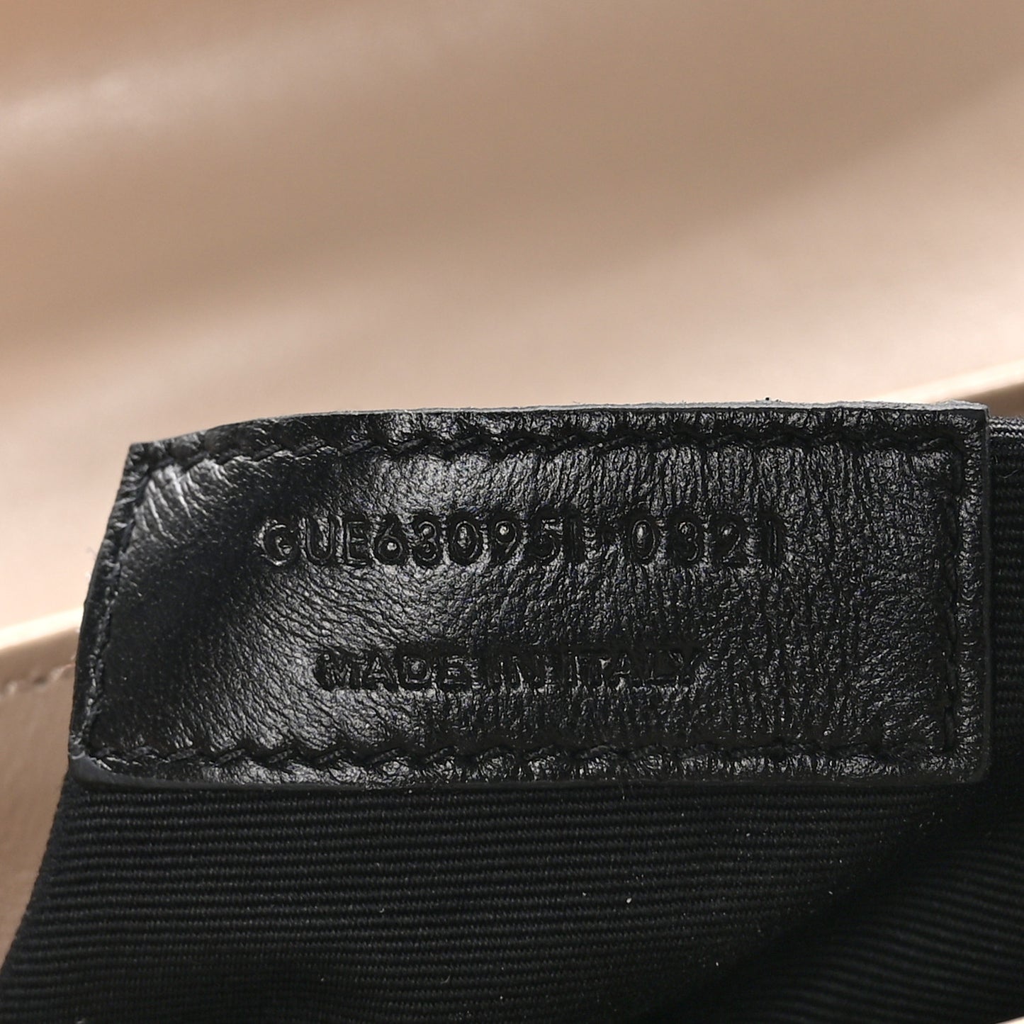 Calfskin Y Quilted Monogram Toy Loulou Crossbody Bag Dark Beige