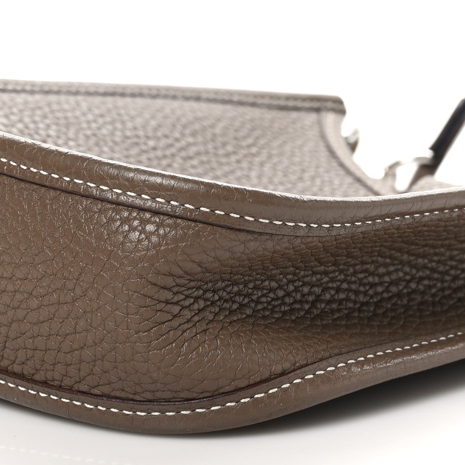 Hermes Taurillon Clemence Amazone Evelyne TPM Etoupe Bleu Indigo 10 of 10