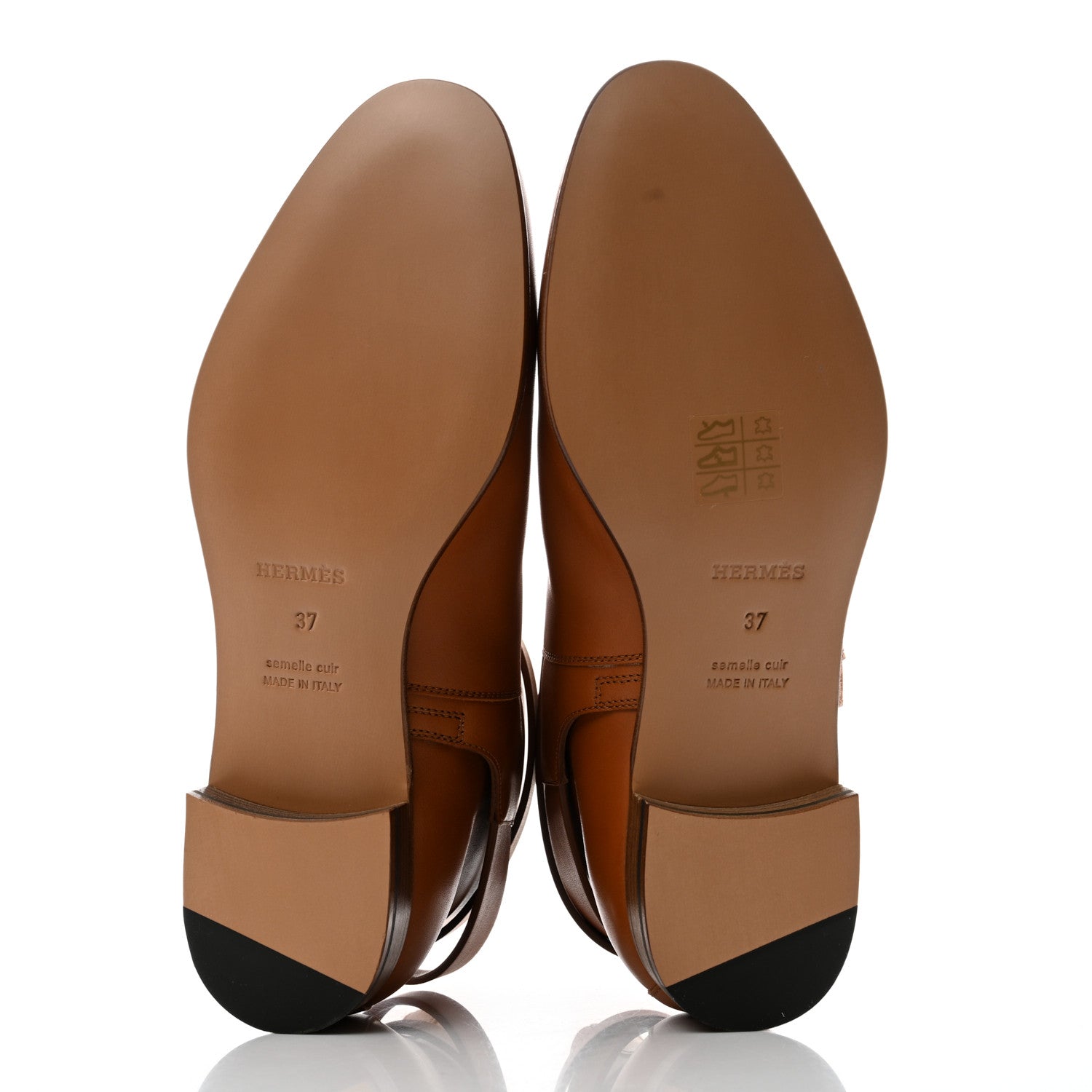 Hermes Calfskin Neo Low Boots 37 Natural 5 of 8