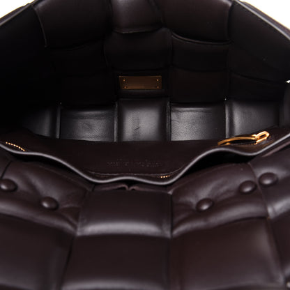 Bottega Veneta Lambskin Maxi Intreccio Padded Chain Cassette Crossbody Bag Black 5 of 9