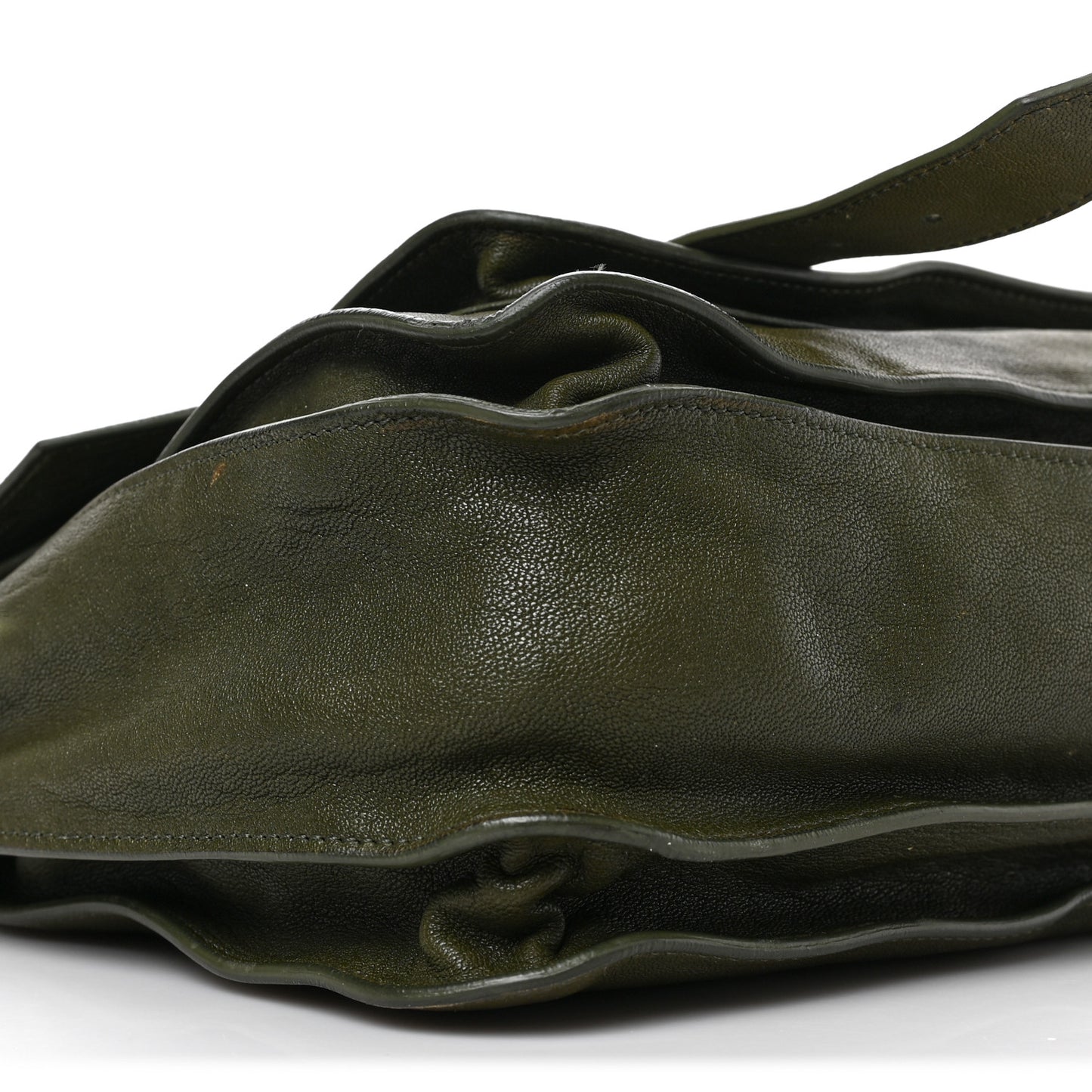 Lambskin Medium PS1 Satchel Military