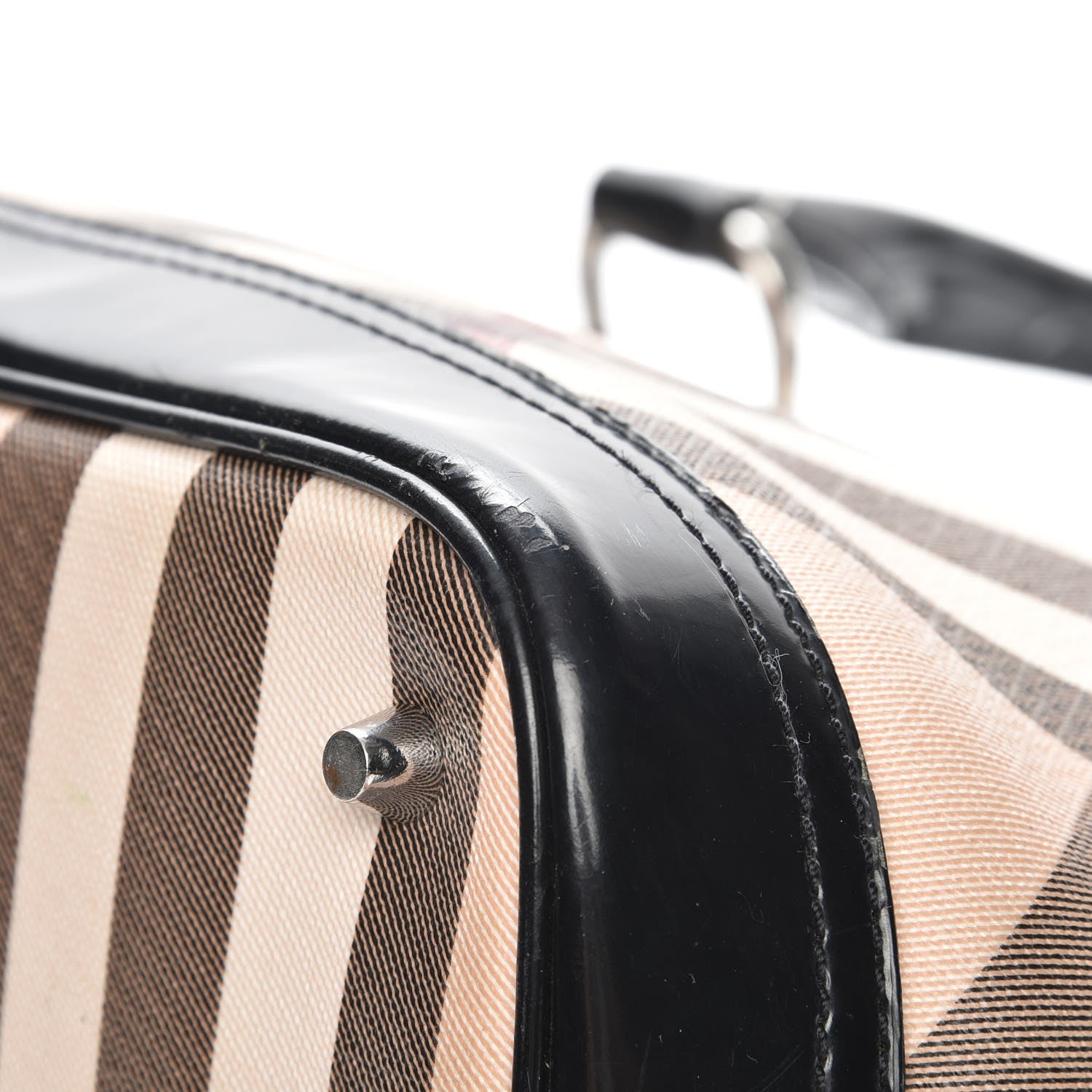 Burberry Nova Check Bowling Bag Black 16 of 16