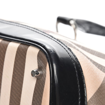 Burberry Nova Check Bowling Bag Black 16 of 16