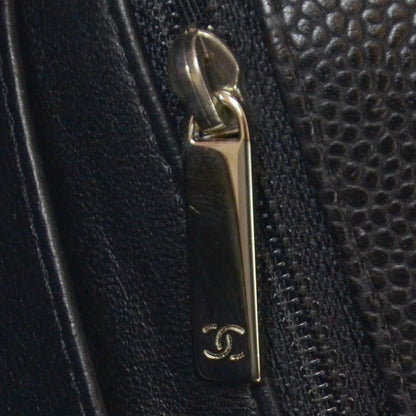 Chanel Caviar Jumbo Single Flap Black 7 of 10