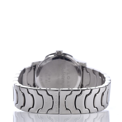 Bulgari Stainless Steel 29mm Solotempo Quartz Watch Black 4 of 6