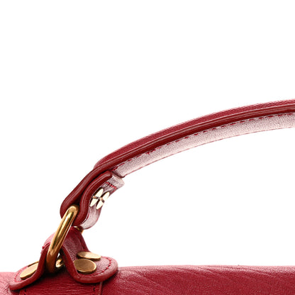 Proenza Schouler Lambskin Medium PS1 Satchel Raspberry 12 of 12