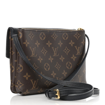 Louis Vuitton Monogram Twice Pochette Black 3 of 12