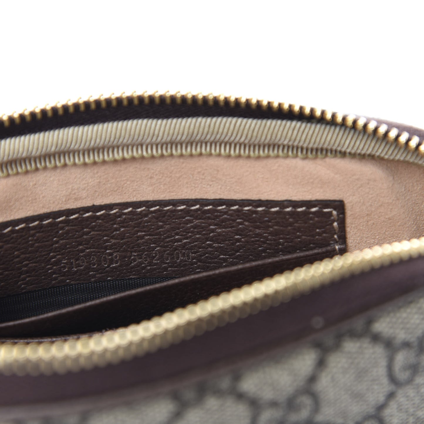GG Supreme Monogram Ophidia Belted iPhone Case 75 30 Dark Brown