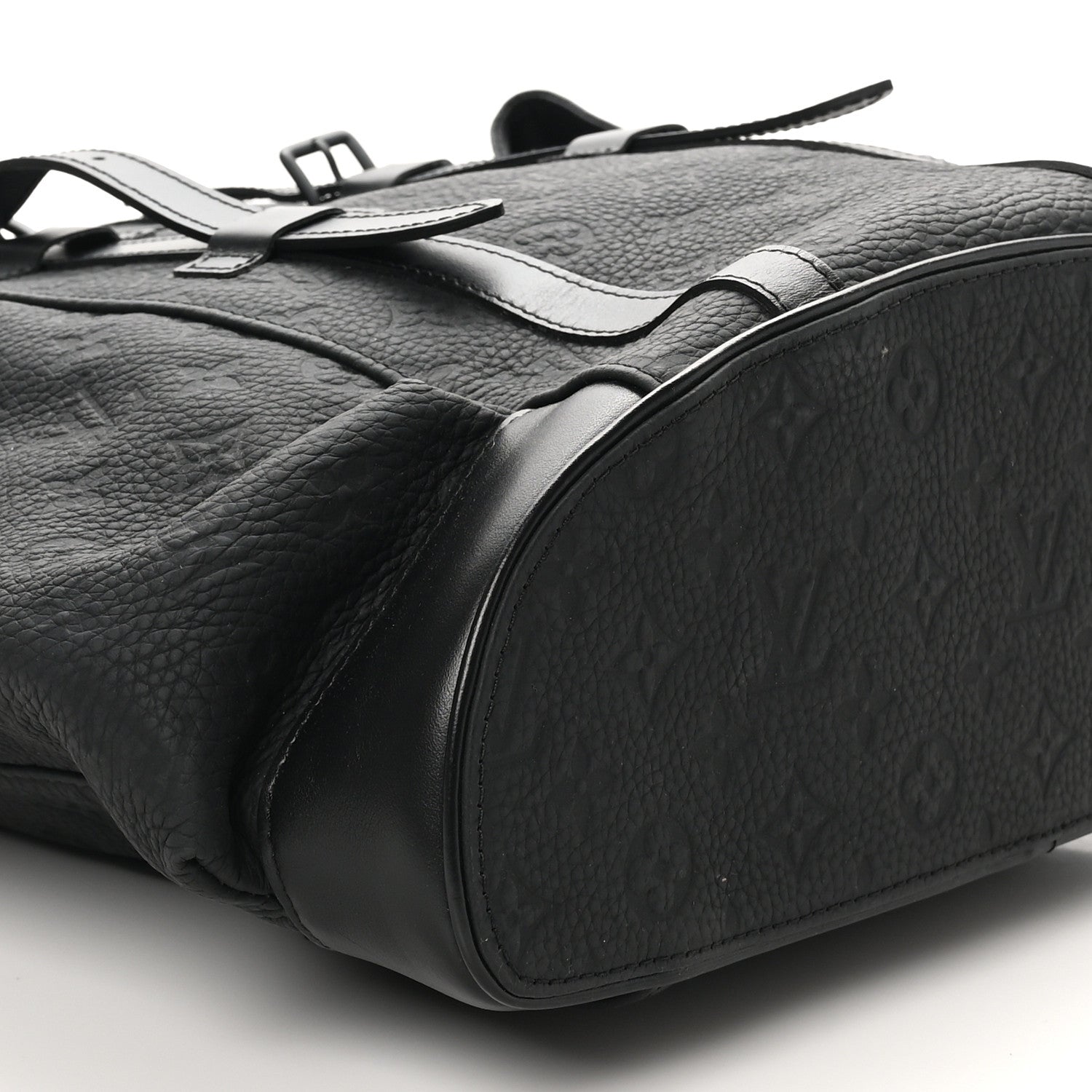 Louis Vuitton Taurillon Monogram Christopher MM Backpack Black 8 of 9