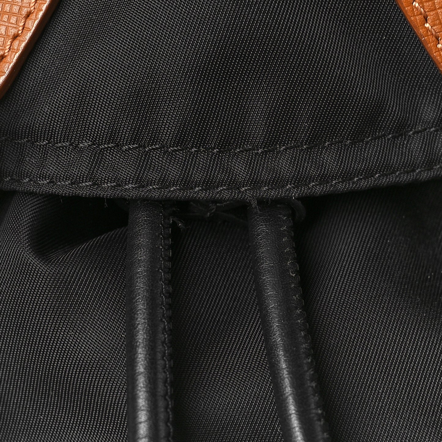 Nylon Small Rucksack Backpack Black