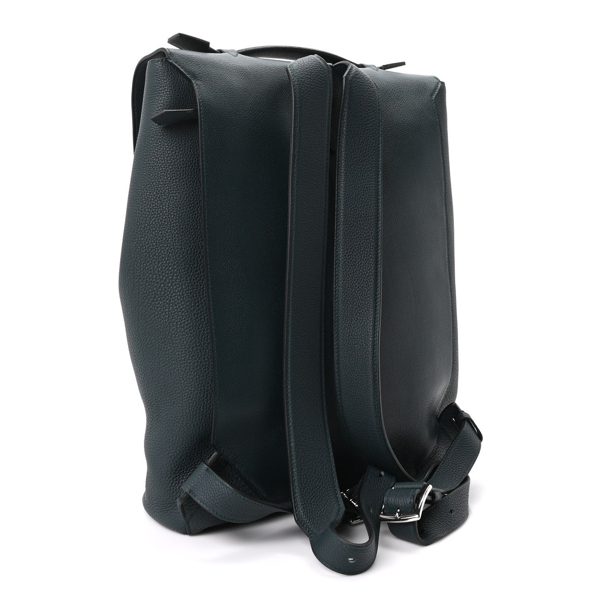 Evercolor Taurillon Maurice Flash Backpack Vert Cypress