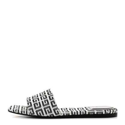 Givenchy Canvas 4G Logo Mule Slide Sandals 41 1 of 9