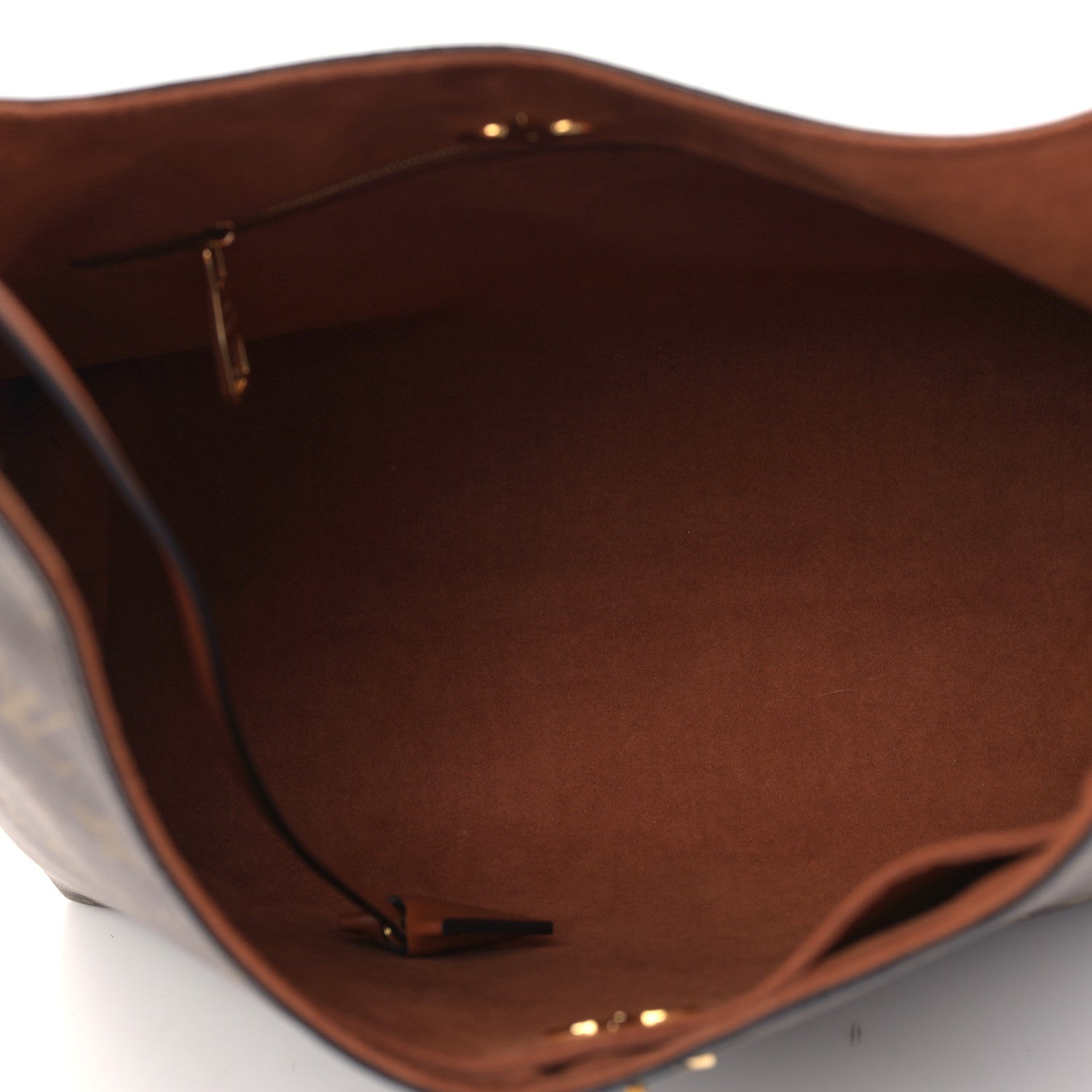 Louis Vuitton Monogram Flower Hobo Caramel 6 of 10