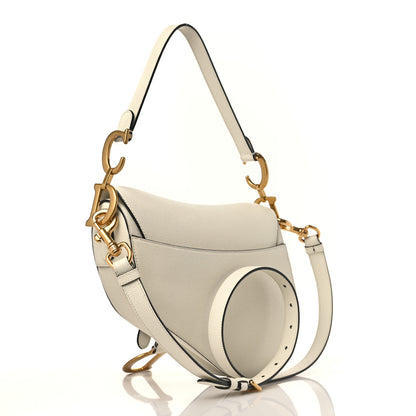 Chanel Lambskin Soft and Chain Pochette White 6 of 16