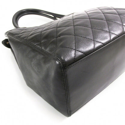 Chanel Lambskin N/S Shopping Tote Black 5 of 11