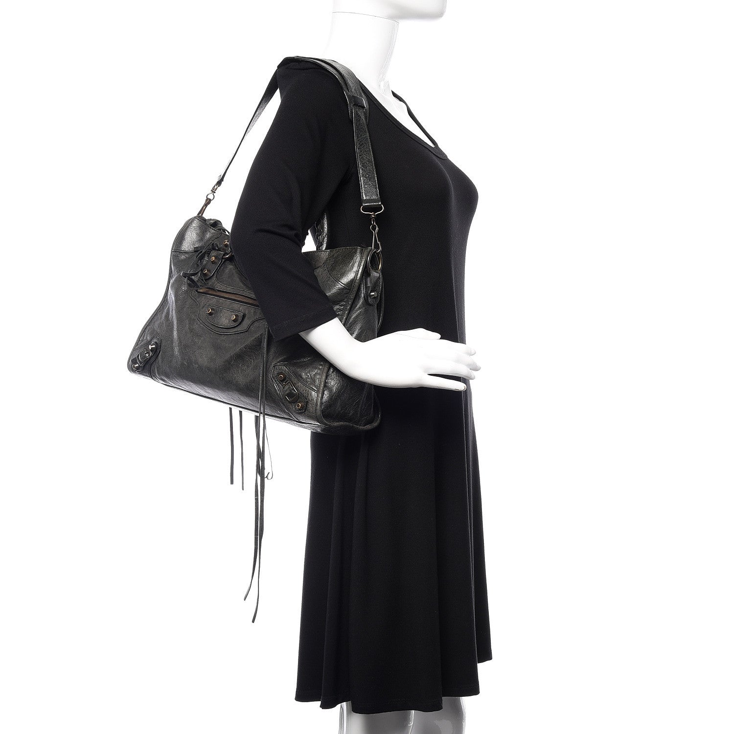 Balenciaga Agneau Classic Hardware City Black 2 of 16