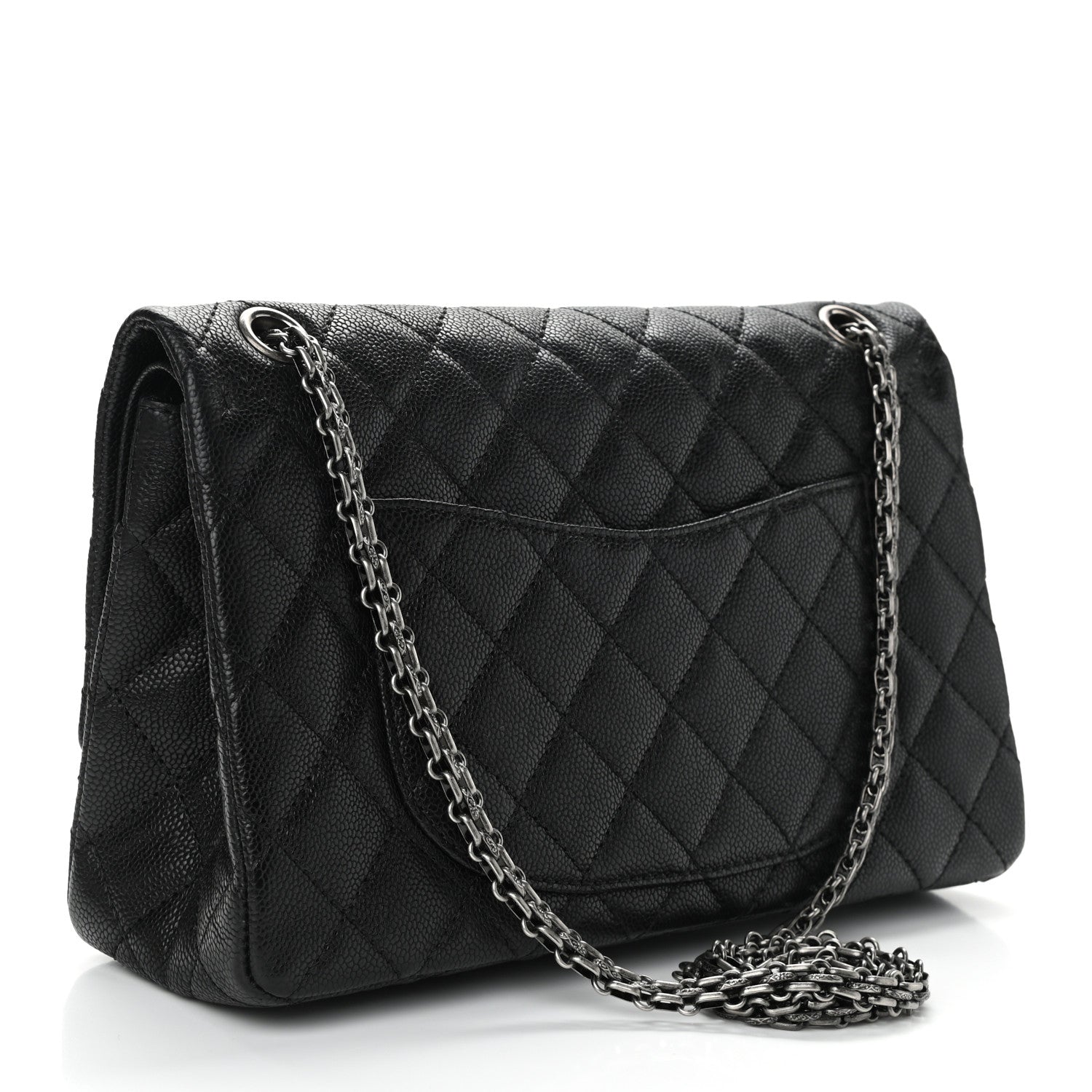 Chanel Caviar Quilted 2.55 Reissue 226 Flap Black 3 of 12