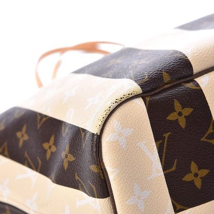 Louis Vuitton Monogram Rayures Neverfull MM 8 of 23
