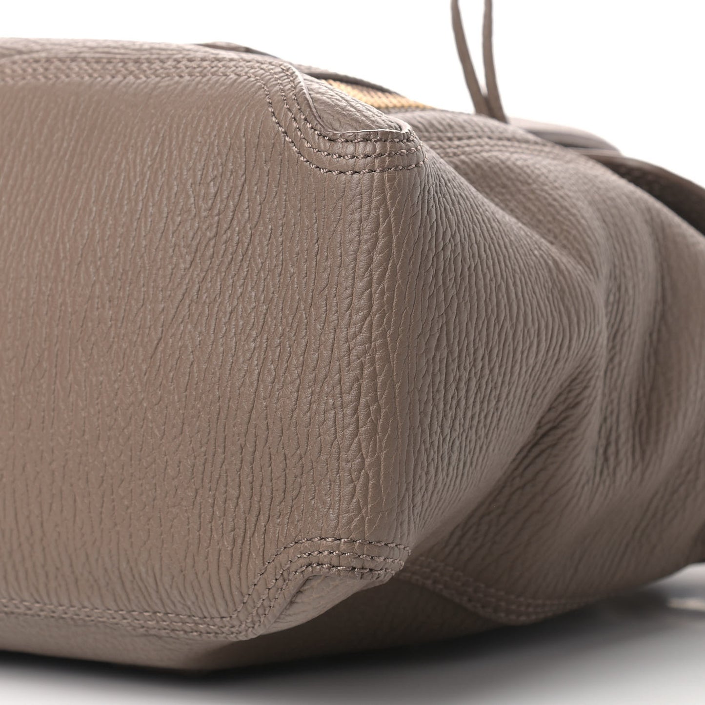 Textured Calfskin Medium Pashli Satchel Taupe