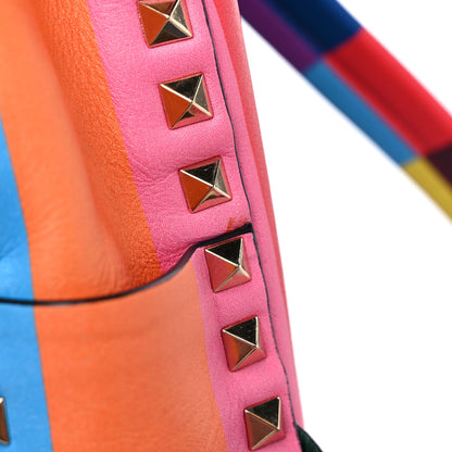 Valentino Garavani Calfskin 1973 Mini Rockstud Backpack Multicolor 12 of 12