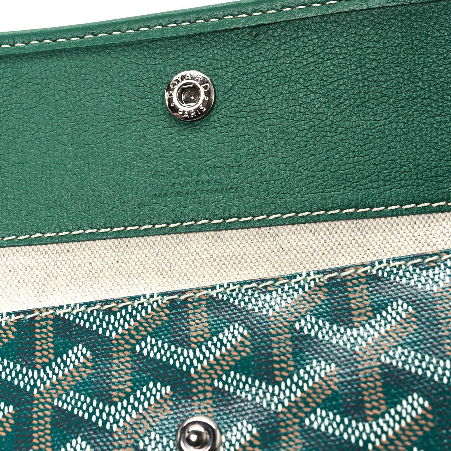 Goyard Goyardine Saint Louis PM Green 7 of 11