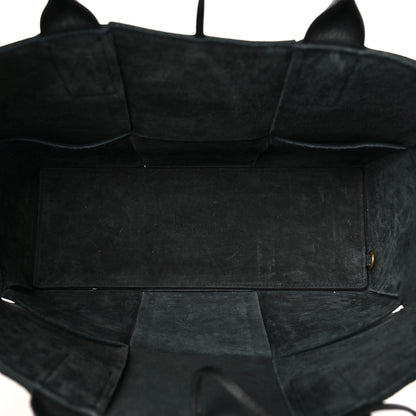 Bottega Veneta Grained Calfskin Intrecciato Small Arco Tote Black 6 of 10