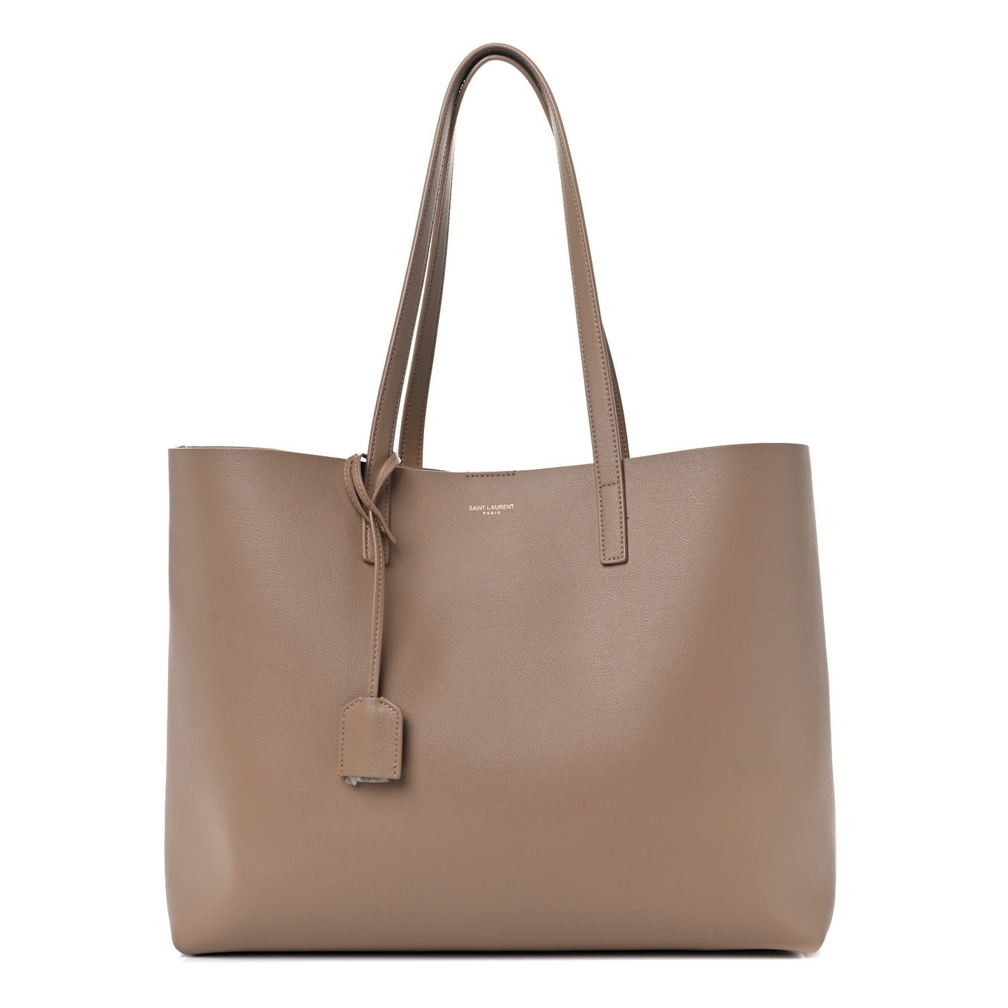 Calfskin Large Shopping Tote Toffee