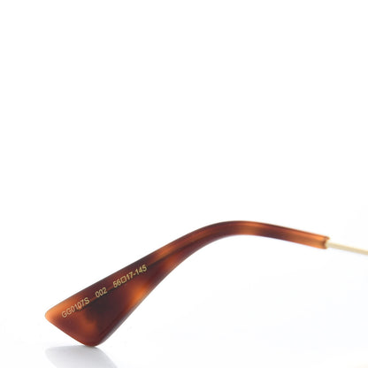 Gucci Aviator Sunglasses GG0107/S Gold Orange 6 of 8
