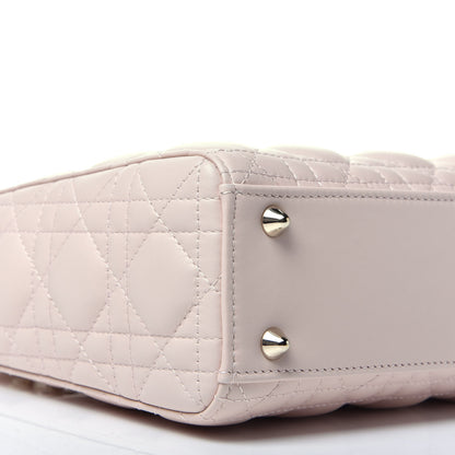 Christian Dior Lambskin Cannage Small My ABCDior Lady Dior Powder Pink 8 of 9