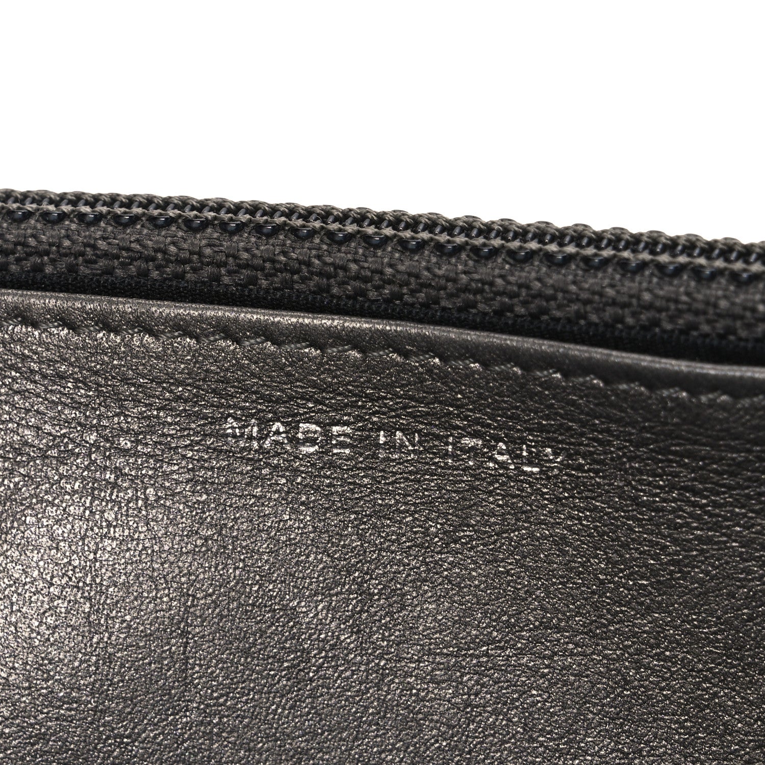 Chanel Metallic Caviar Timeless CC Wallet On Chain WOC Grey 7 of 12