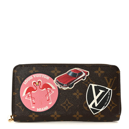 Louis Vuitton Monogram World Tour Zippy Wallet 1 of 9