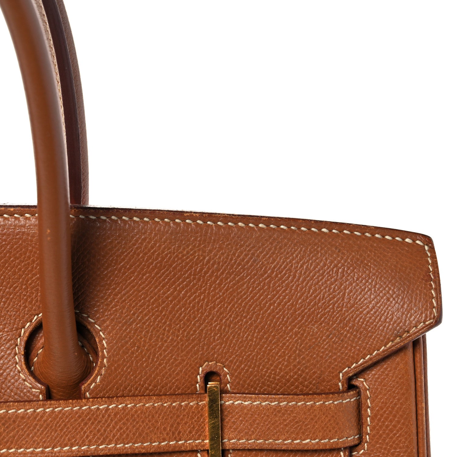 Hermes Courchevel Birkin 35 Gold 43 of 57