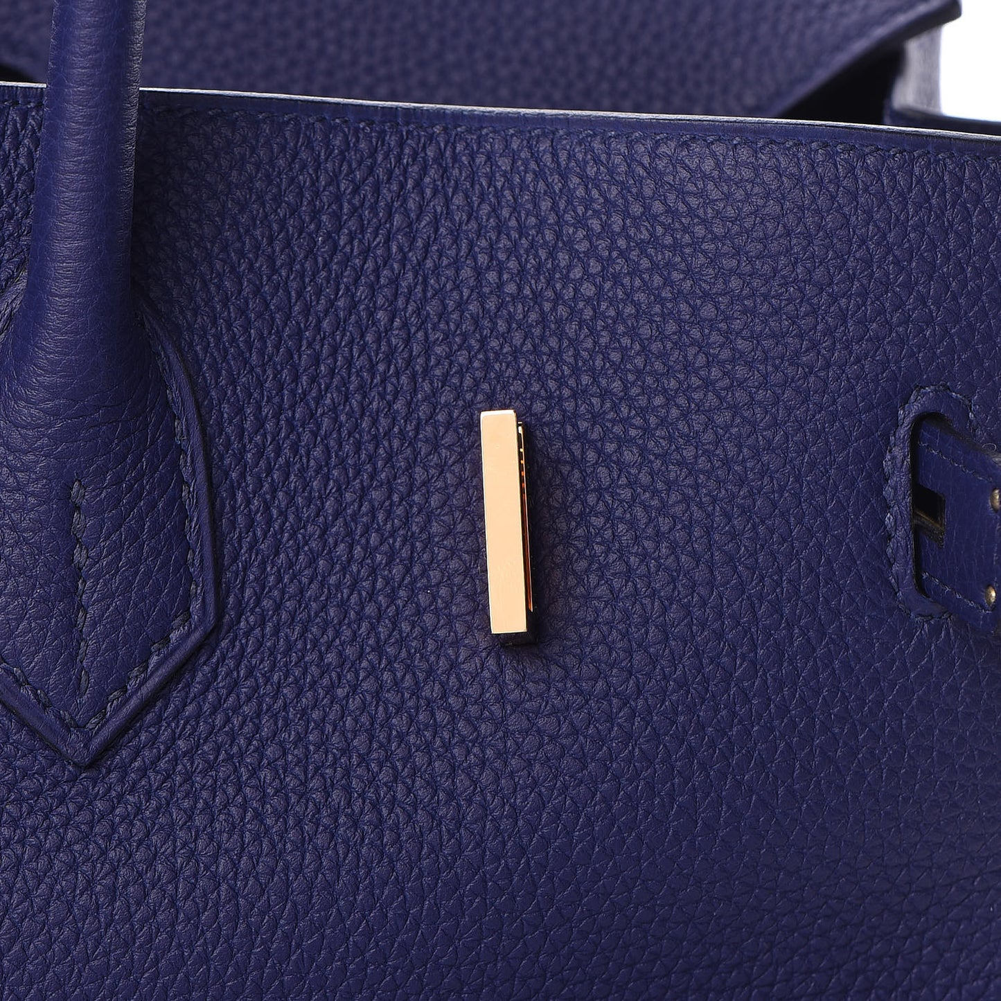 Togo Birkin 35 Bleu Encre