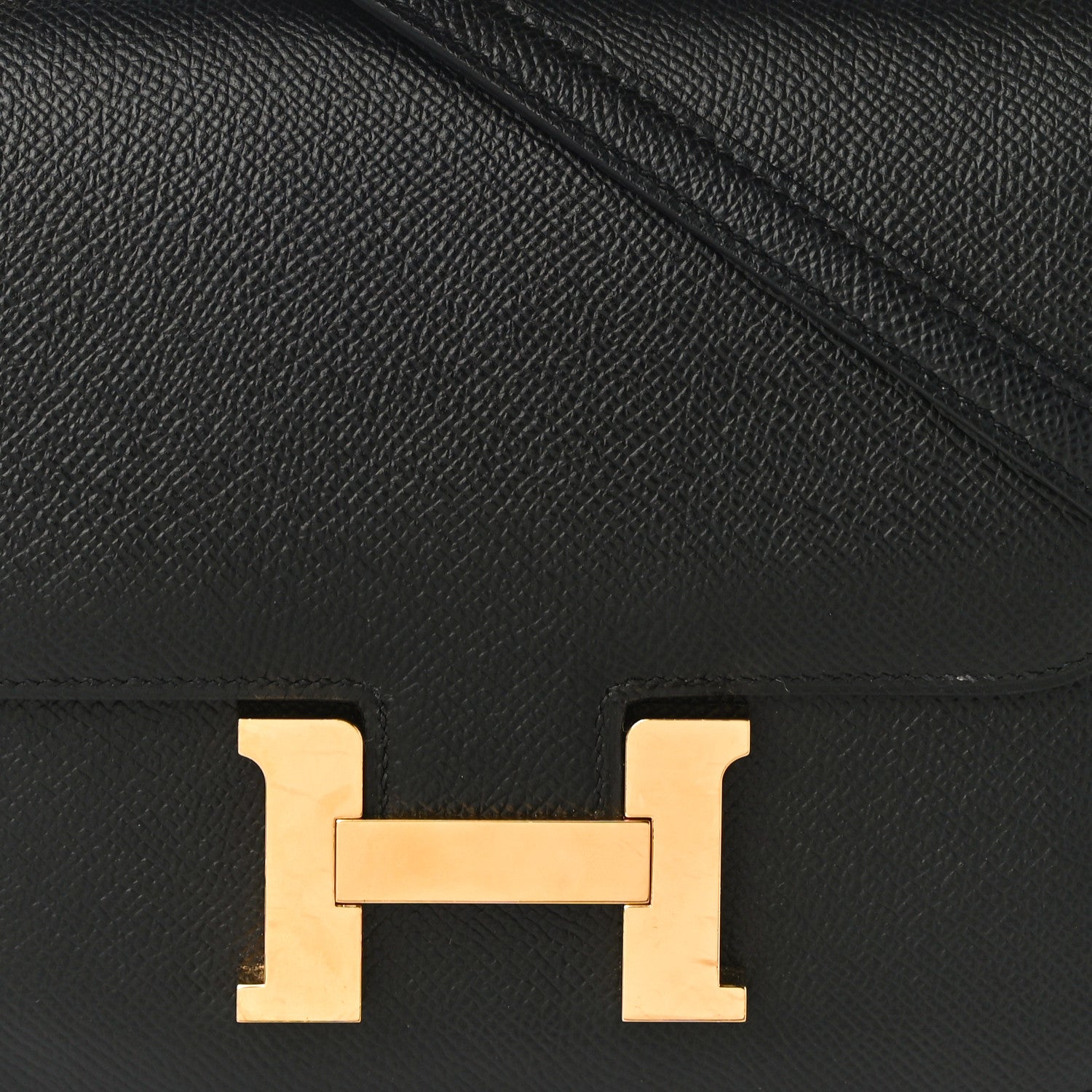 Hermes Epsom Constance 18 Black 7 of 14
