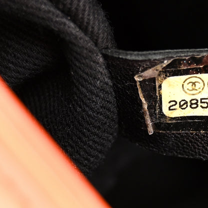 Chanel Patent Quilted Small Coco Shine Flap Orange 7 of 14