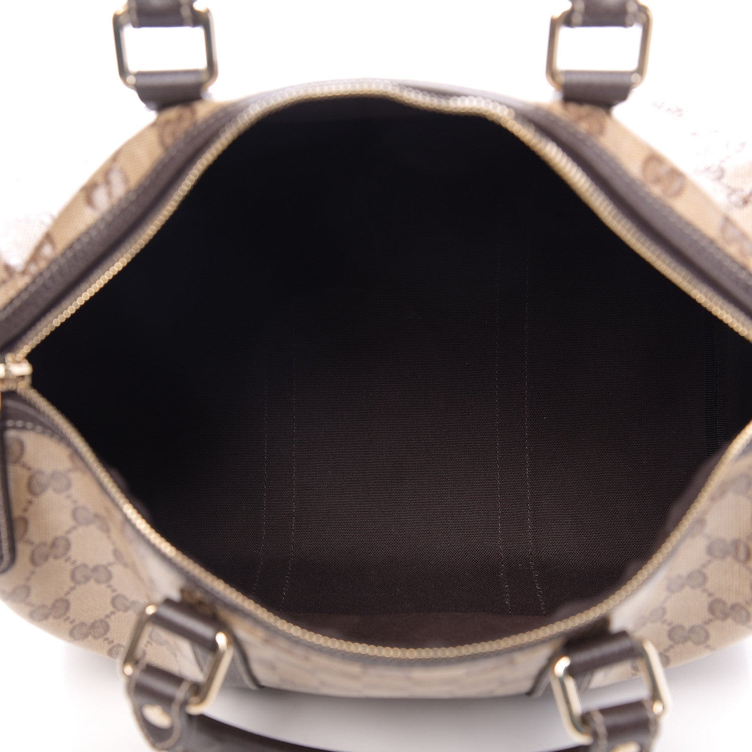 Gucci Crystal Monogram Medium Joy Boston Dark Brown 4 of 9